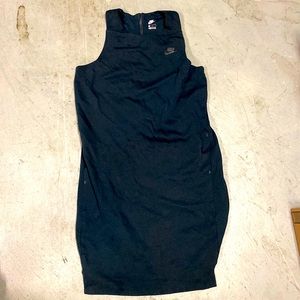 Nike Dress Black Large Dark Navy